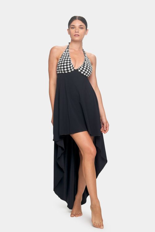 A19-ST_N-Abito coppe crochet con gonna asimmetrica Stromboli - Emamò Beachwear